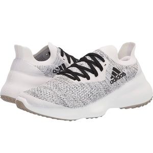 adidas Futurenatural Women's Running Shoes  Seamless Black White Sz 9 NEW